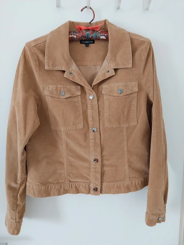 Tramontana Tan Trucker Jacket