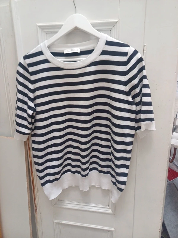 Tchibo Essentials Striped Knit Top